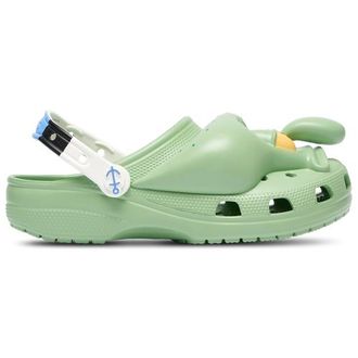 Crocs Mens Classic Clogs - Shoes Green/Multi Size 10.0