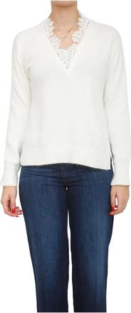 Twinset Mujer, Jerseys, Blanco, Talla: M