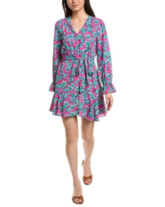 CeCe by Cynthia Steffe Cece V-Neck Print Dress