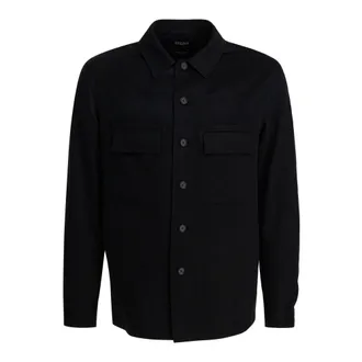 Ermenegildo Zegna Luxurious Black Cashmere Jacket Aw25 - male - Zegna - Light Jackets - Black - M - Jackets