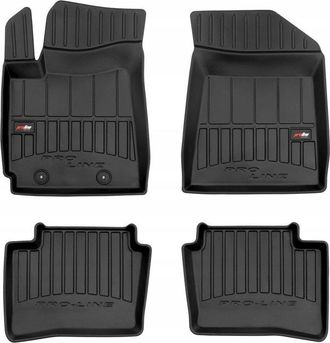 OEM Alfombrillas Y Limpiaparabrisas De Goma Para Hyundai I10 3 Iii De 2019 - Canales 3d