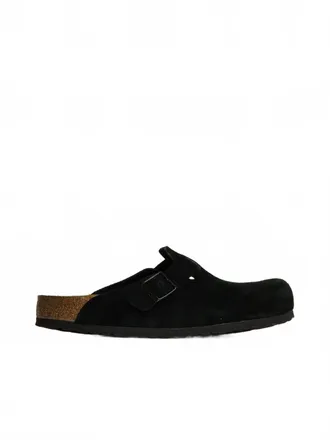 Birkenstock Mens Boston Clog In Black