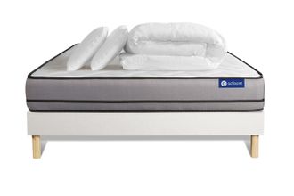 Actisom Pack Colch&oacute;n Blanco L&aacute;tex Y Espuma Viscoel&aacute;stica 160 X 200