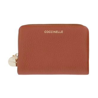 Coccinelle Snap Wallet - Dames - Accessoires - Bruin - Maat: ONE Size Leer