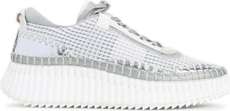 Chlo&eacute; Nama sneakers met plateauzool - Grijs