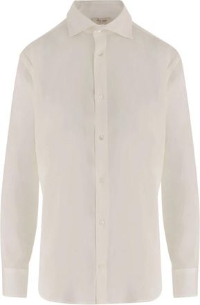 Her Shirt Stretch Zijde Blouse - Dames - Overhemden - Wit - XL - Spandex - Overhemden