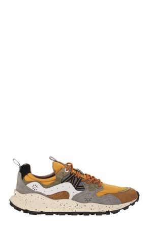 Flower Mountain Yamano 3 - Sneakers In Suede And Technical Fabric