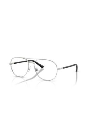 Jimmy Choo London 54mm Pilot optical glasses in Silver at Nordstrom