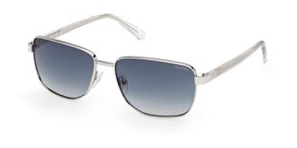 Guess GU00312 10W Mens Sunglasses Silver Size 58