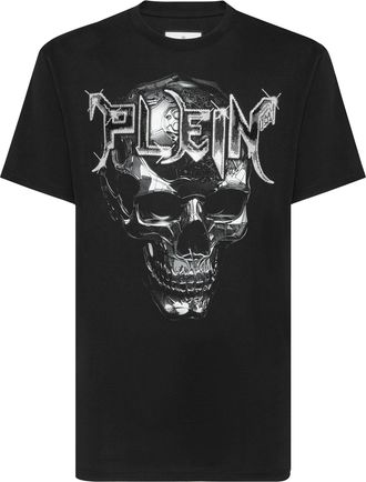 Philipp Plein T-Shirt Ronde Hals Chrome