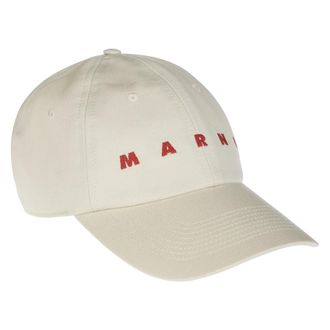 Marni Stijlvolle Hoeden Collectie - Heren - Petten - Beige - ONE Size - Accessoires