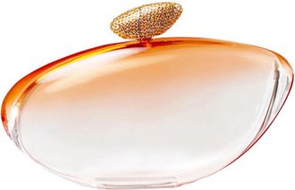 Benedetta Bruzziches Armonia Tas - The Spy Who Loved Me - Dames - Clutches - Oranje - ONE Size - Satijn - Tassen