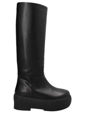 Gia Borghini Black Gia-16 Boots