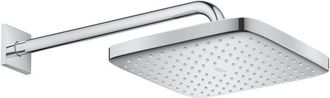 GROHE 26 682 000 Tempesta 250 Cube Conjunto De Ducha Con Brazo Mural 380 Mm, 1 Chorro Cromo - Ref: 26 682 000