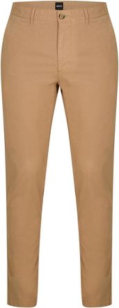 HUGO BOSS Herenbroek Crigan 3-D op maat (Licht Beige)