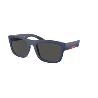 Prada Authentic Stylish Glasses with Premium Quality - male - Prada - Sunglasses - Blue - 56 MM - Accessories