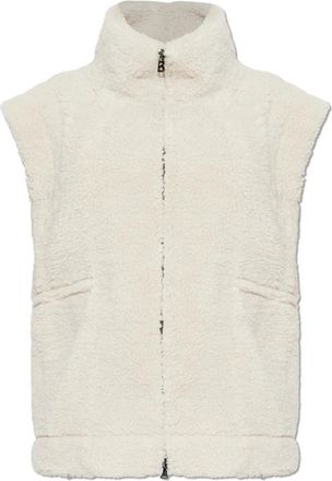 Bogner Kylie Faux Fur Vest - Dames - Bodywarmers - Beige - M - Jassen