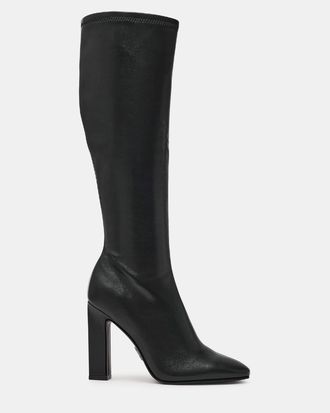 Steve Madden Womens Aria Knee-High Boot in Black - Size UK 4