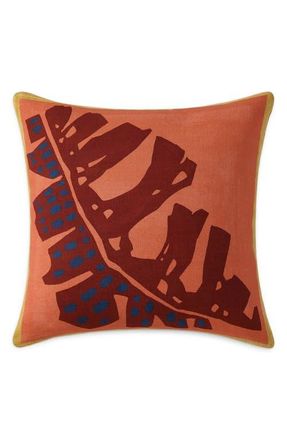 Sunday Citizen Leaf Sketch Accent Pillow in Koi at Nordstrom