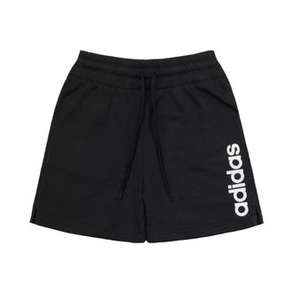 adidas (WMNS) adidas Essentials Linear French Terry Shorts Black White IC4442