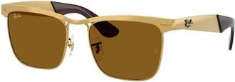 Ray-Ban Wayfarer Deluxe - unisex - Zonnebrillen - Geel - 56 MM - Accessoires