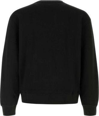 Kenzo Mens Black Cotton Sweatshirt Exterior: Felpe Sweater