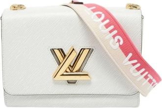 Louis Vuitton Pre-owned Cross Body Bag - Dames - Vintage Schoudertas - Wit - ONE Size - Leer - Vintage