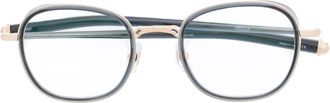 Matsuda round-frame optical glasses - unisex - Acetate - One Size - Black