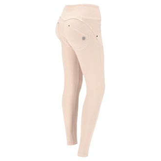 Freddy Pantaloni push up WR.UP vita media tessuto navetta tinto in capo