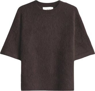 OPUS Pammi Pullover - Dames - Truien - Bruin - Maat: XL Wol