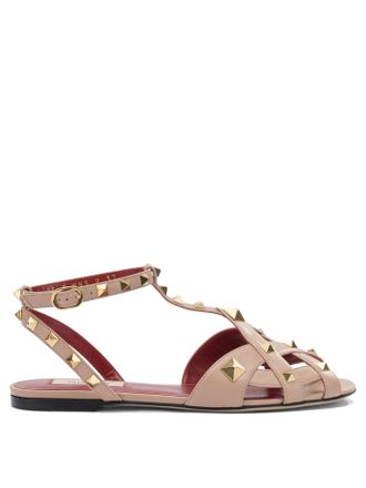 Valentino Garavani Studdy Ledersandalen
