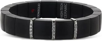 Roberto Demeglio Bracciale Bar Domino in oro bianco 18 carati - Argento