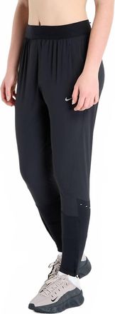 Nike Dri-Fit Mid-Rise Running Pant In Black/black/reflective Silver