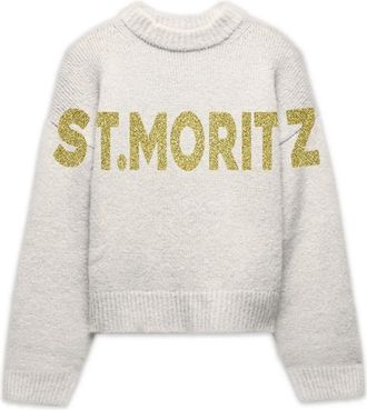 MC2 Saint Barth Danya Sweatshirt - Dames - Ronde hals truien - Wit - XS - Truien & Vesten