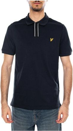 Lyle & Scott Polo Shirts - Heren - Polos - Blauw - S - Katoen - Tops