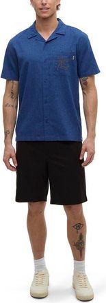 tentree Chambers Pocket Shirt in Nightfall/midnight Blue at Nordstrom, Size Xx-Large
