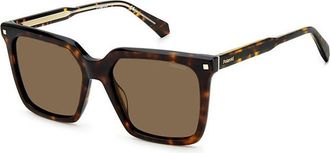 Polaroid PLD 4115/S/X 086/SP Womens Sunglasses Tortoiseshell Size 54