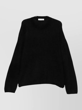 Frankie Shop silk crewneck sweatshirt