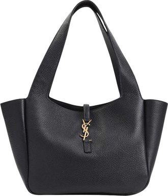 Saint Laurent Black Le 5 A 7 Small Tote