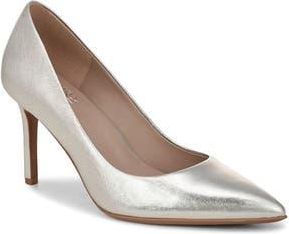 Naturalizer Anna Pointed Toe Pump in Silver Sand at Nordstrom Rack, Size 7.5