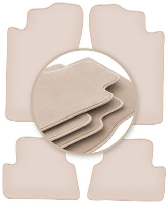 OEM Alfombrillas Beige Premium Para: Mitsubishi Eclipse 2g Coup&eacute; 1995-1999