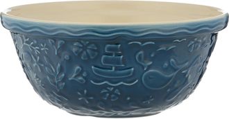 Mason Cash Nautical Collection Boat Size 12 Mixing Bowl, 4.25 Quart