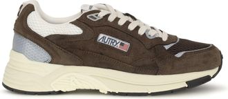 Autry Mens Sneakers Hyperway Low Terracotta-Marshmallow Trainers Terracotta/marshmallow