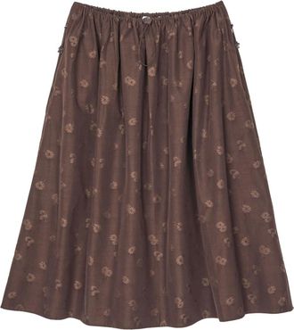 Cecilie Bahnsen Donna, Gonne, Marrone, 2Xs, new