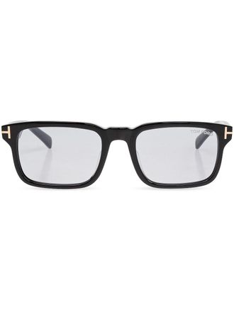 Tom Ford Eyewear Zonnebril met vierkant montuur - Zwart