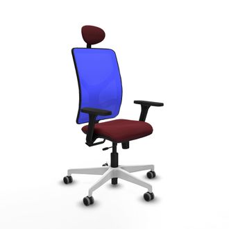 Piqueras y Crespo Silla De Oficina Piqueras Y Crespo Motilla Azul Cuero Sint&eacute;tico