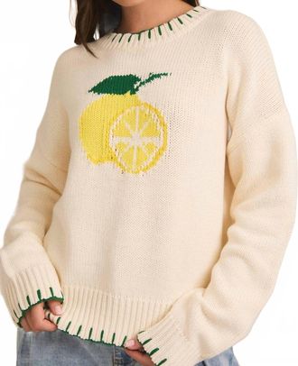 Gilli Sorrento Knit Sweater In Cream