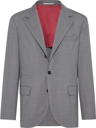 Brunello Cucinelli Deconstructed blazer in Grey at Nordstrom, Size 46 It