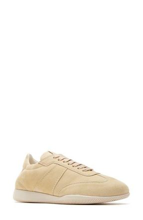 La Canadienne Valley City Dry Waterproof Sneaker in Sand Suede at Nordstrom, Size 6.5