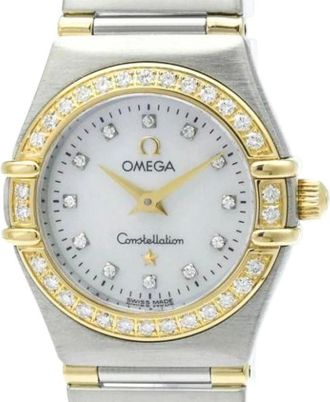 Omega Pre-owned Watches, female, White, Size: ONE SIZE Pre-owned Constellation 1267.75 Wristwatch